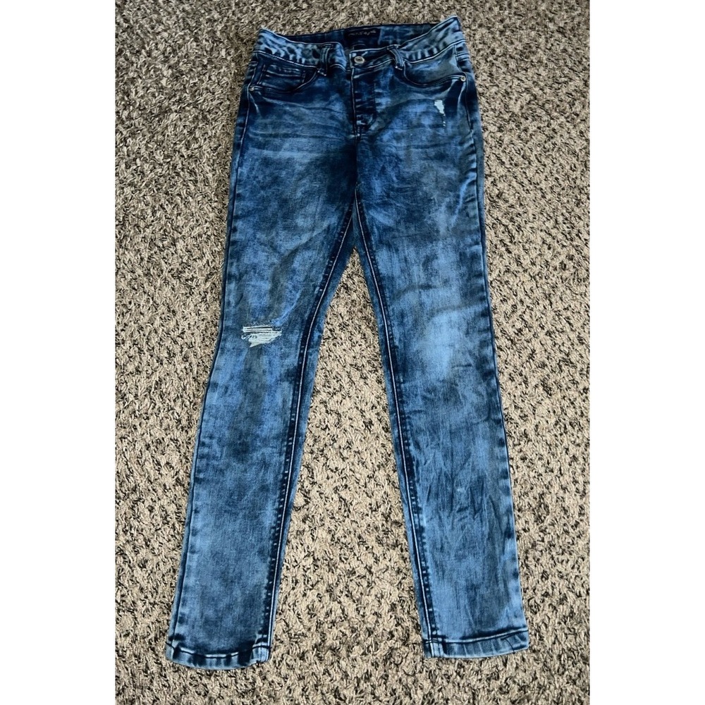 Imperial Star Girls Destructed Skinny‎ Jeans size 12